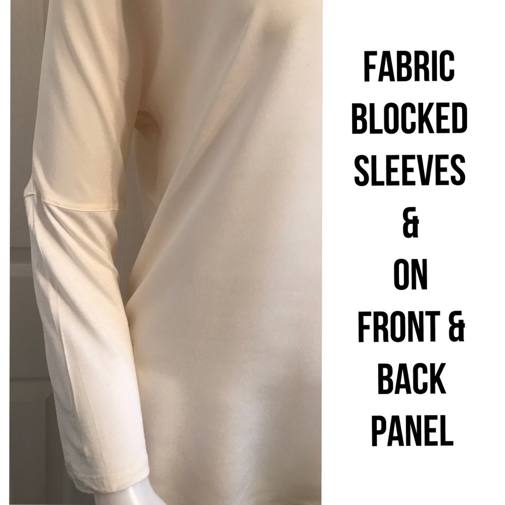 Banana Republic, Fabric Blocked Hi-Low Hem Blouse - Picture 3 of 6